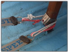 Photo 7, the mast step and toestraps